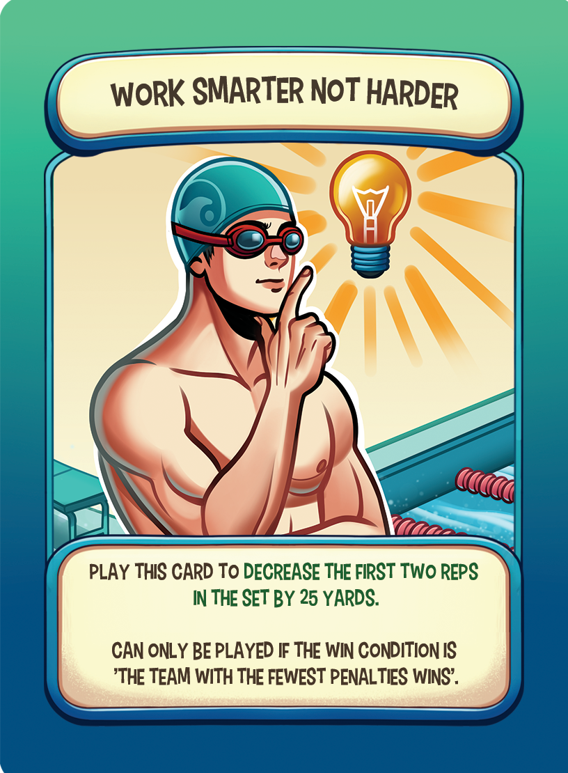 Work Smarter Not Harder action card